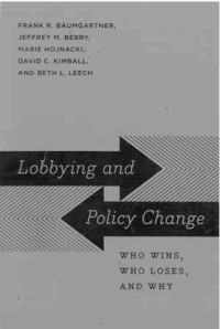 Lobbying and Policy Change: who wins, who loses and why
