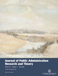 Journal of Public Administration Research and Theory Volume 19, Number 2, April 2009