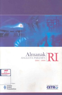 Almanak anggota parlemen RI 2004-2009