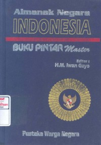 Almanak negara Indonesia : buku pintar master