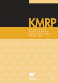 Knowledge Management Research and Practice (KMRP) Vol. 8, No. 2, June 2010