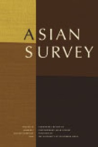 Asian Survey, Volume 51, Number 4, July/August 2011