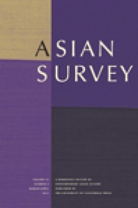 Asian Survey, Volume 53, Number 3 May/June 2013