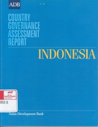 Country governance assessment report Indonesia