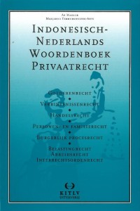 Indonesisch-Nederlands Woordenboek Privaatrecht : Goederenrecht = Hukum benda